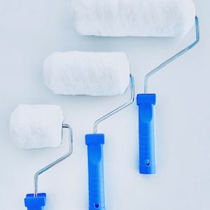 top coating single arm roller & frame complete